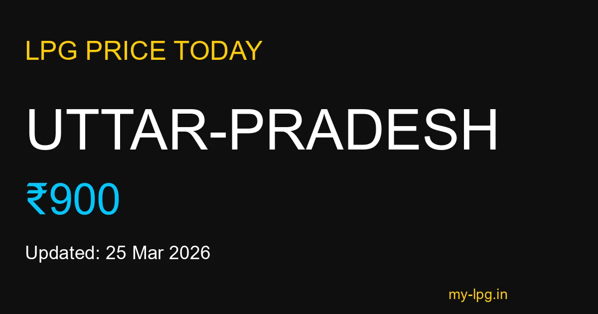 Uttar-pradesh LPG Gas Price Today March 2026