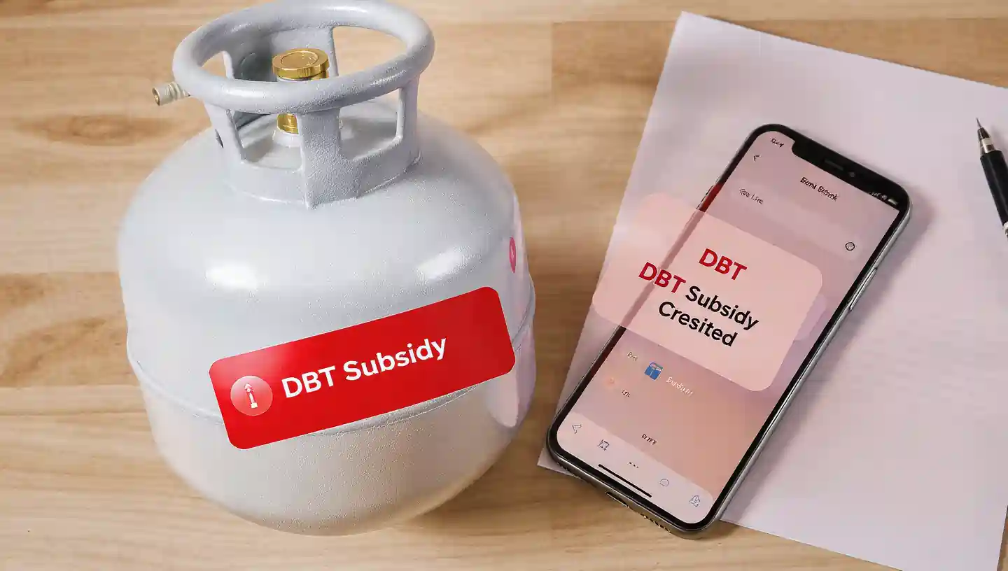 How to check LPG DBT subsidy on bank account step-by-step