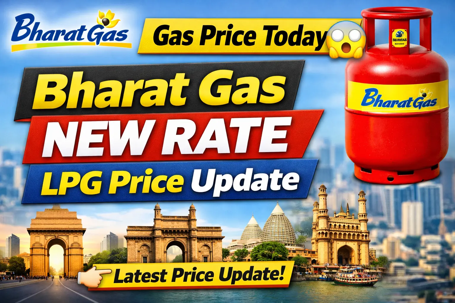 Bharat Gas Rate Today 2026