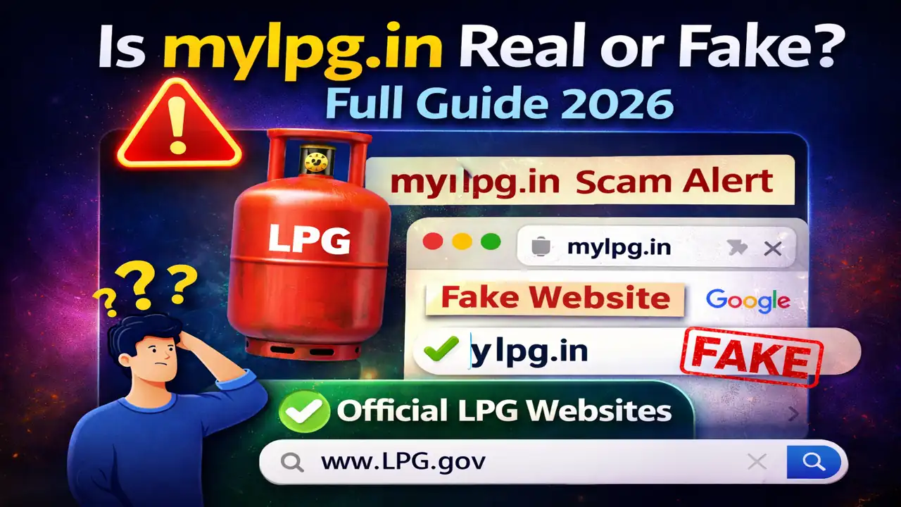 mylpg.in real or fake LPG website truth 2026