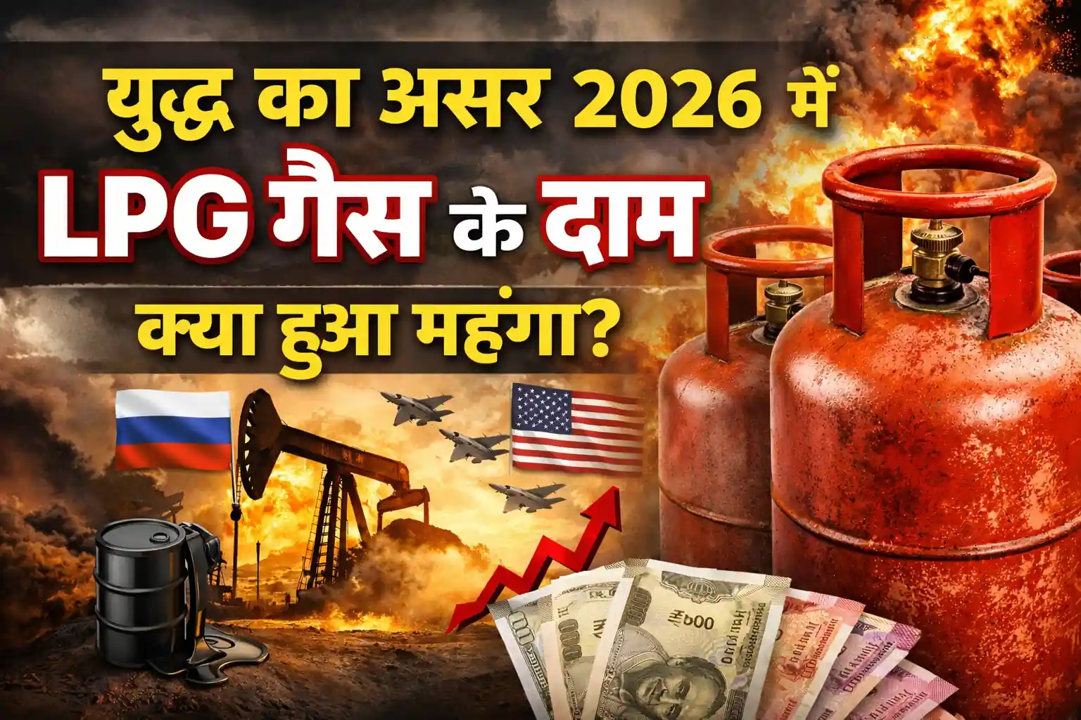War Effect on LPG Cylinder Prices 2026: युद्ध का LPG गैस सिलेंडर की कीमतों पर क्या असर पड़ा